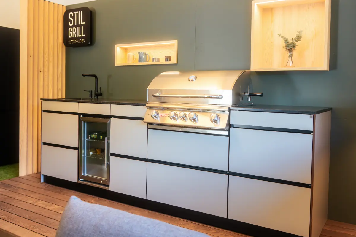 BULL Gasgrill im Schauraum